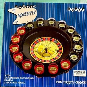 Buzzy Party Roulette game for 21 years old and older.